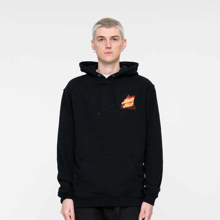 HOOD SANTA FLAMED NOT A DOT BLACK