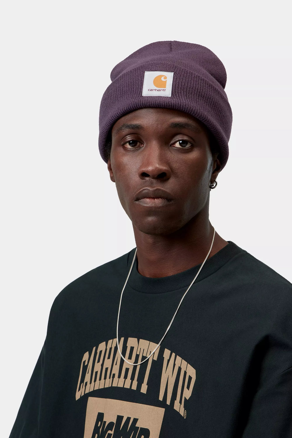 GORRO CARHARTT WIP SHORT WATCH COZY PURP