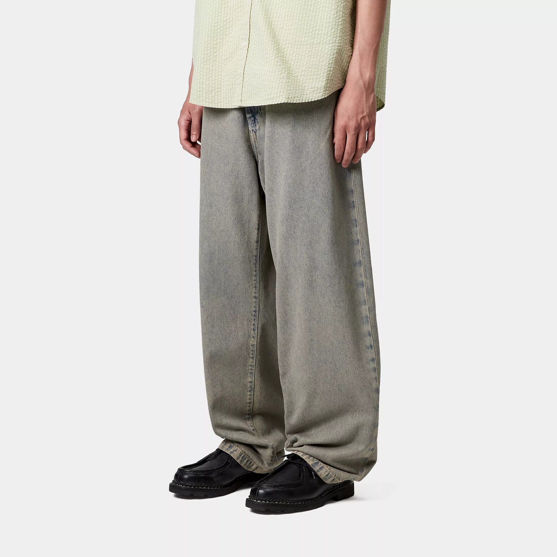 PANT CARHARTT WIP LANDON BLUE LEATHER