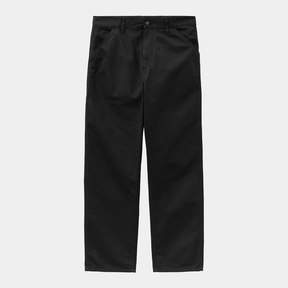 PANT CARHARTT WIP SINGLE KNEE BLACK