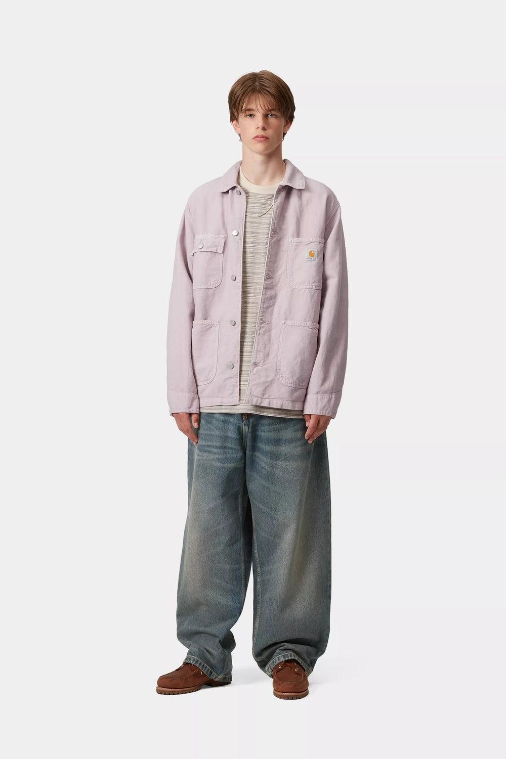 PANT CARHARTT WIP BRANDON BLUE WORN USED