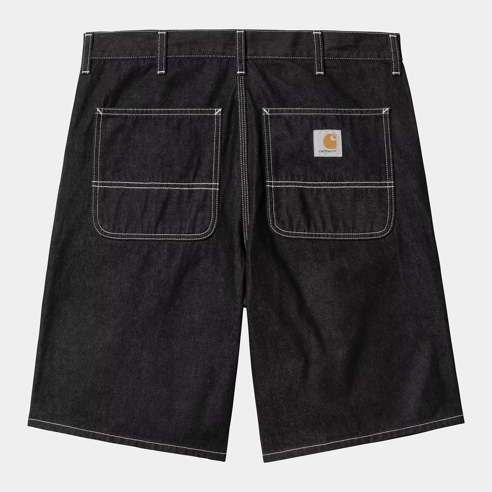 SHORT CARHARTT WIP SIMPLE BLACK ONE WASH