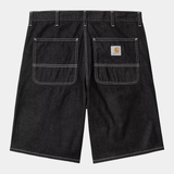 SHORT CARHARTT WIP SIMPLE BLACK ONE WASH