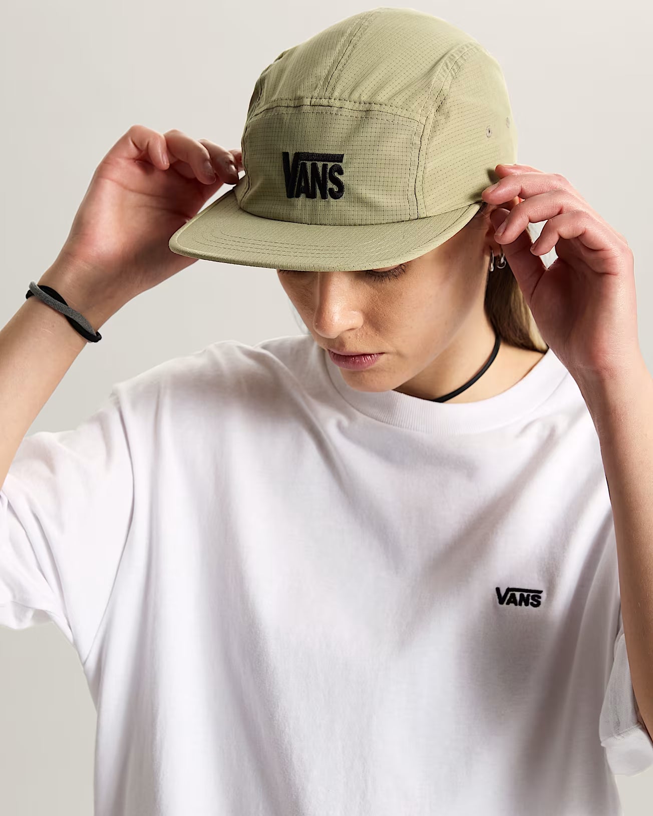 GORRA VANS STRETCH LOGO CAMPER SAGE