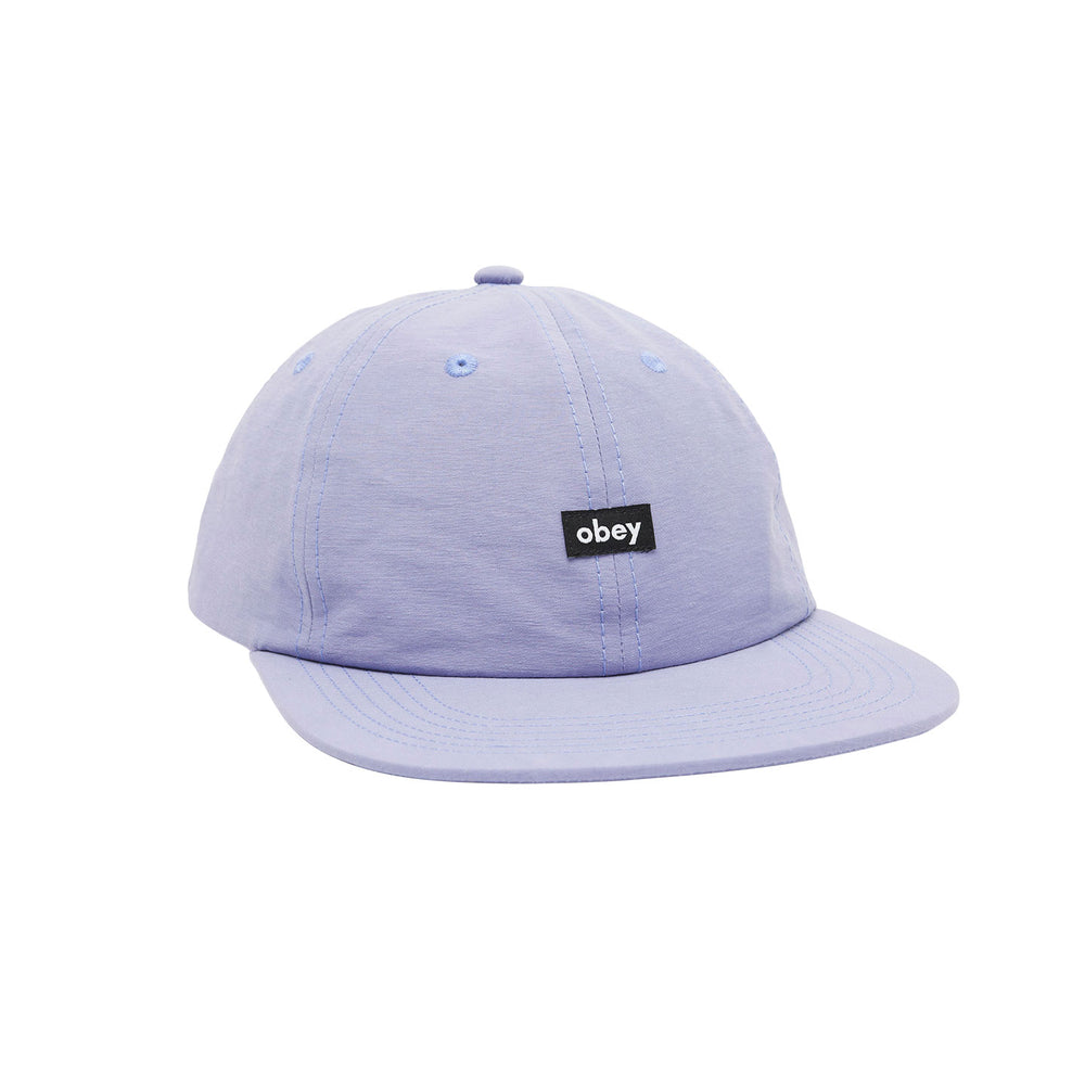 OBEY LOWERCASE TECH 6PANEL LAVENDE CAP