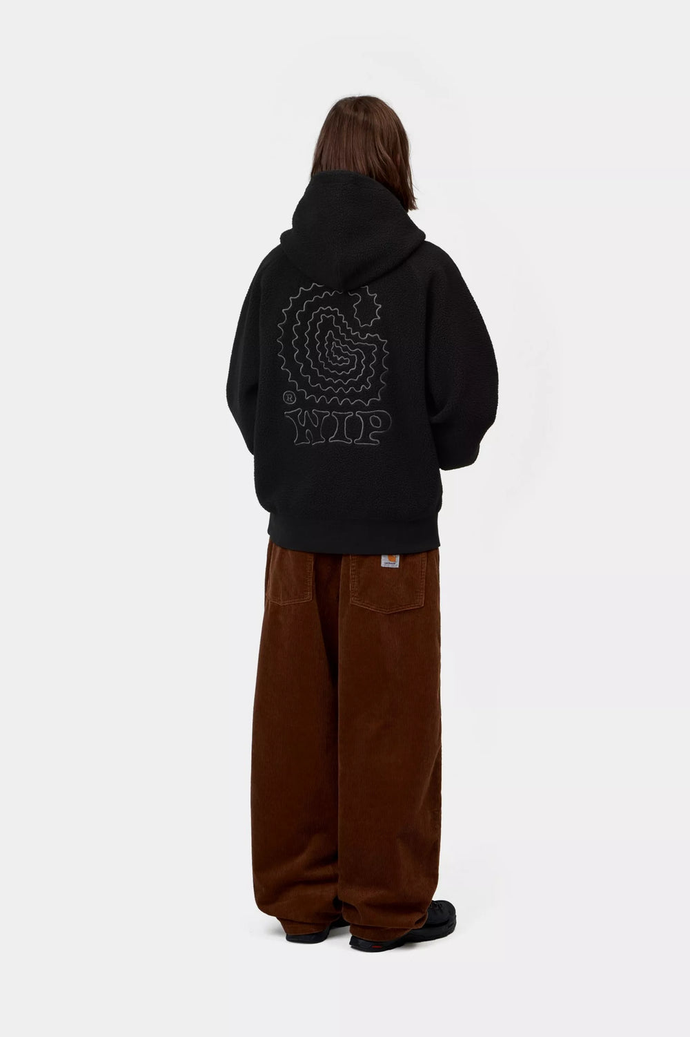 HOOD CARHARTT WIP LIMN C FLEECE BLACK