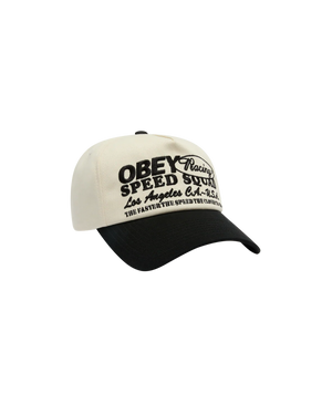 GORRA OBEY SPEED SQUAD BLACK