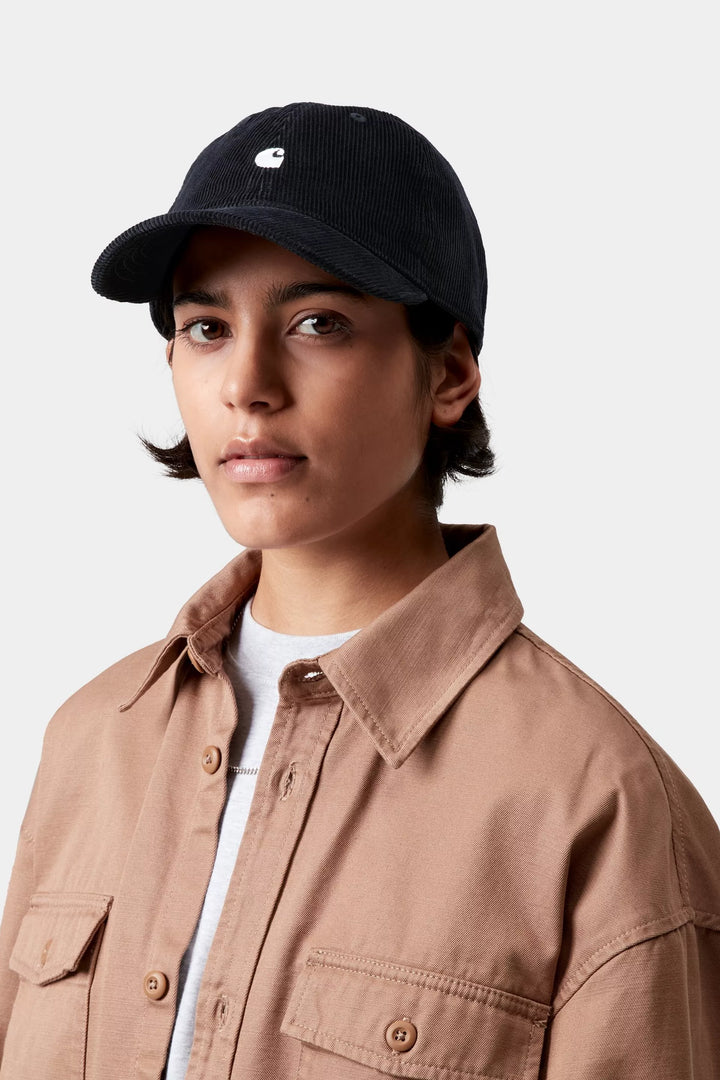 GORRA CARHARTT WIP HARLEM BLACK/WHITE