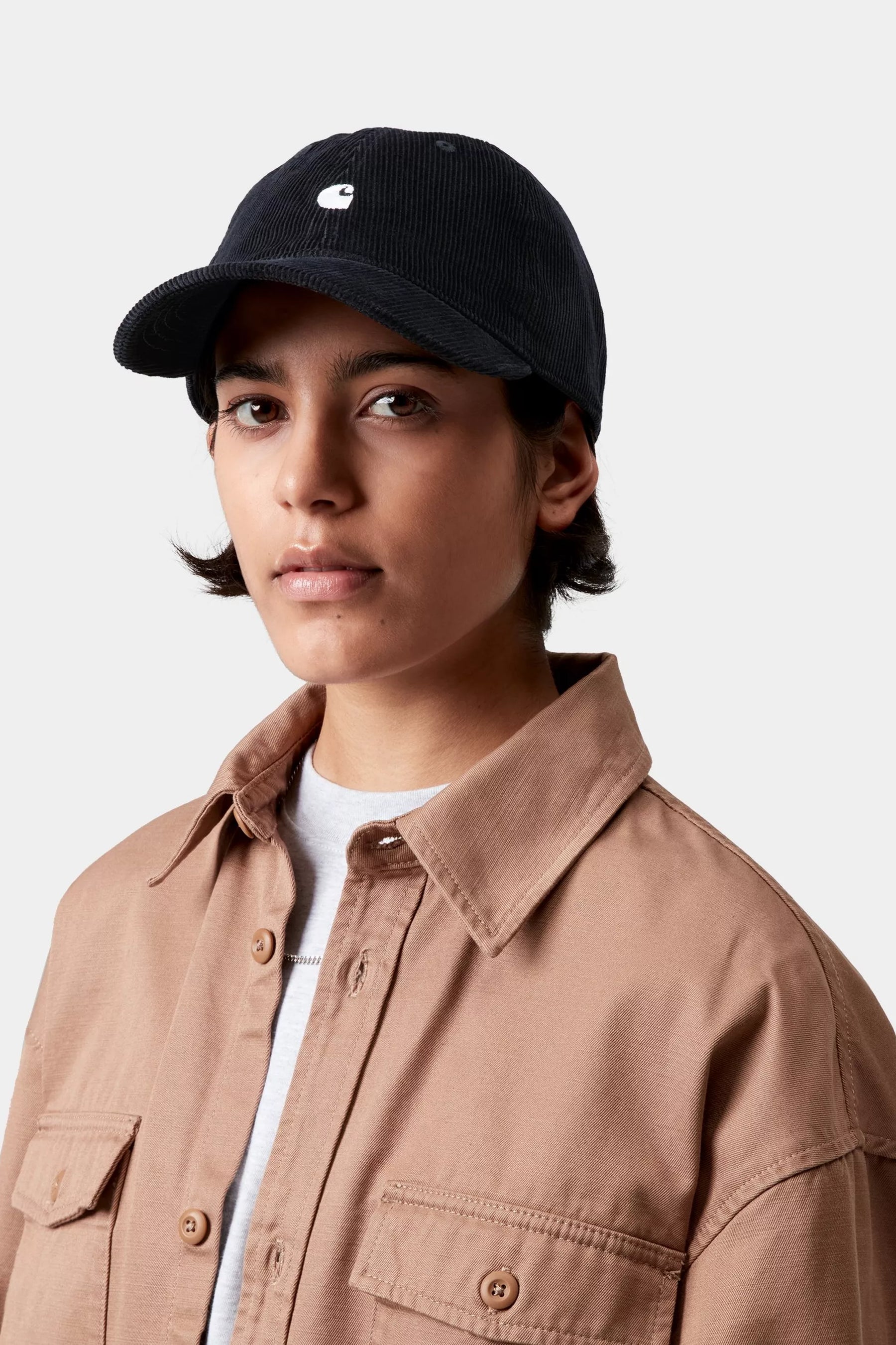 GORRA CARHARTT WIP HARLEM BLACK/WHITE