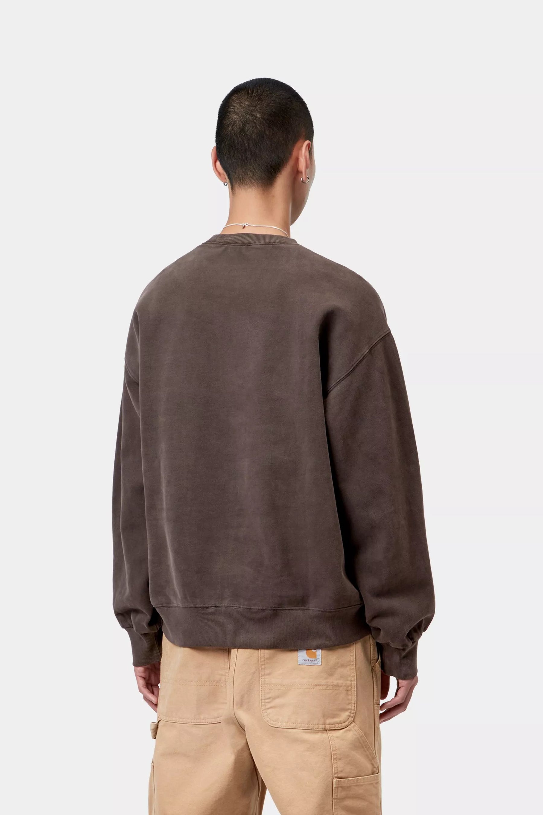 CREW CARHARTT WIP VISTA TOBACCO DYED