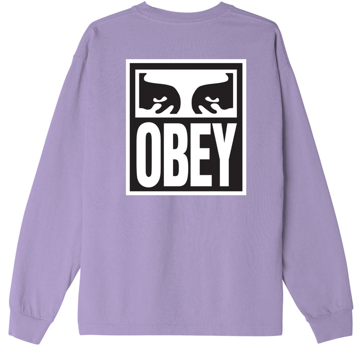 CTA OBEY L/S EYES ICON 2 LAVENDER