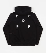 HOOD POP LOGO BLACK/WHITE