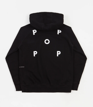 HOOD POP LOGO BLACK/WHITE