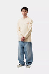 CTA CARHARTT WIP L/S AMERICAN NATURAL