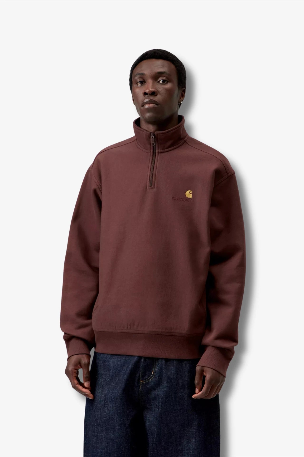 HALF ZIP CARHARTT WIP AMERICAN AMARONE