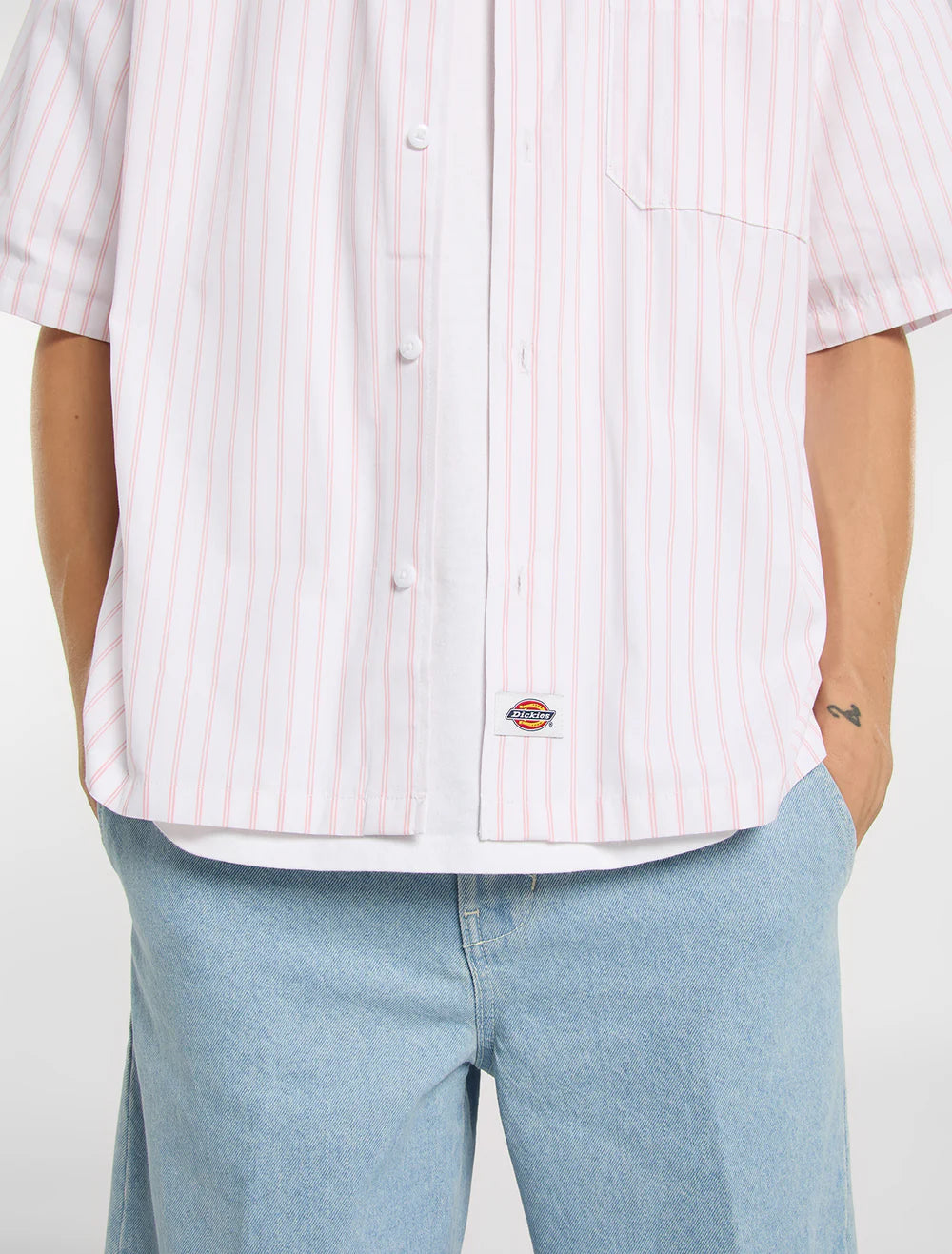 DICKIES VENEDOCIA STRIPE WHITE