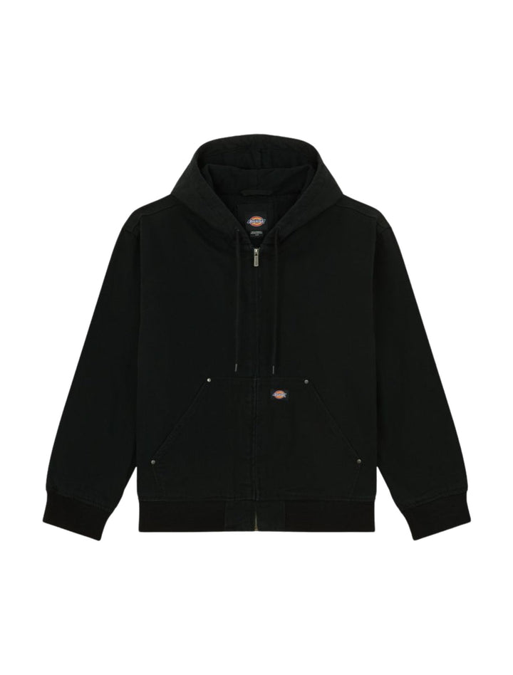 DICKIES HILHAM HOODED CANVAS BLACK