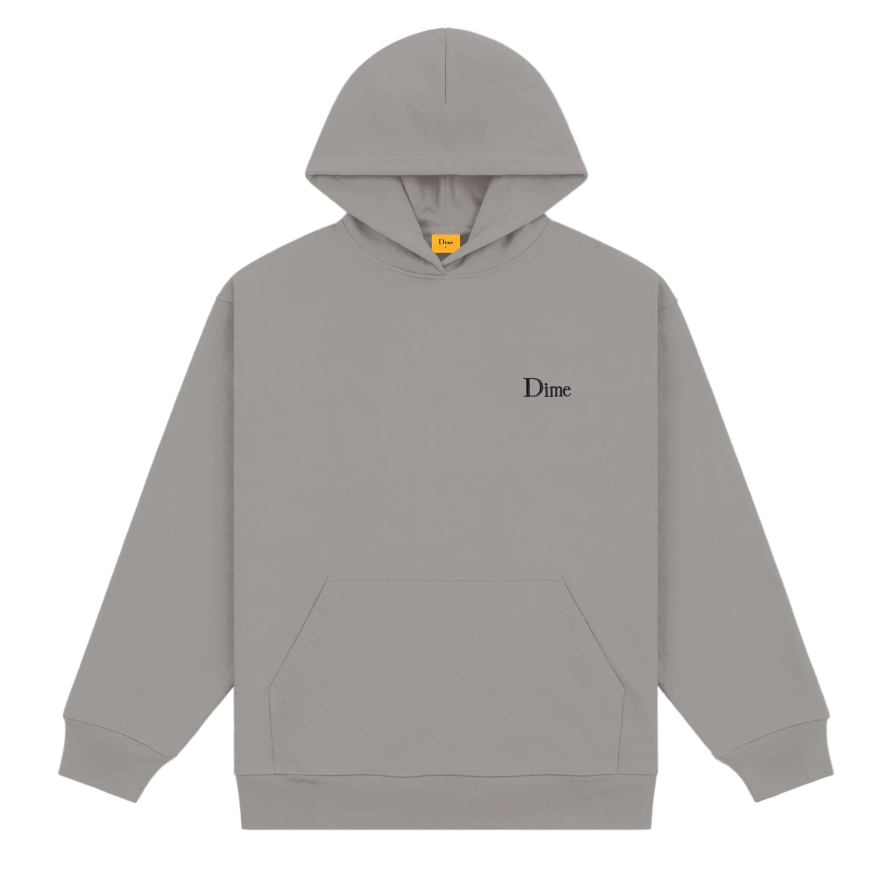 HOOD DIME SMALL LOGO CHARCOAL
