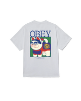 CTA OBEY LUCKY CAT WHITE