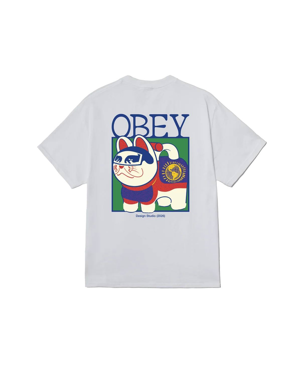 CTA OBEY LUCKY CAT WHITE
