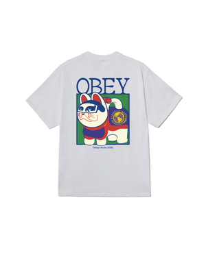 CTA OBEY LUCKY CAT WHITE
