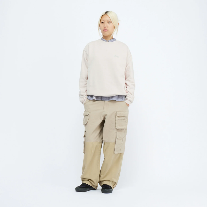 CREW DIME SMALL LOGO NATURAL