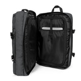 EASTPAK TRAVELPACK BLACK DENIM BACKPACK