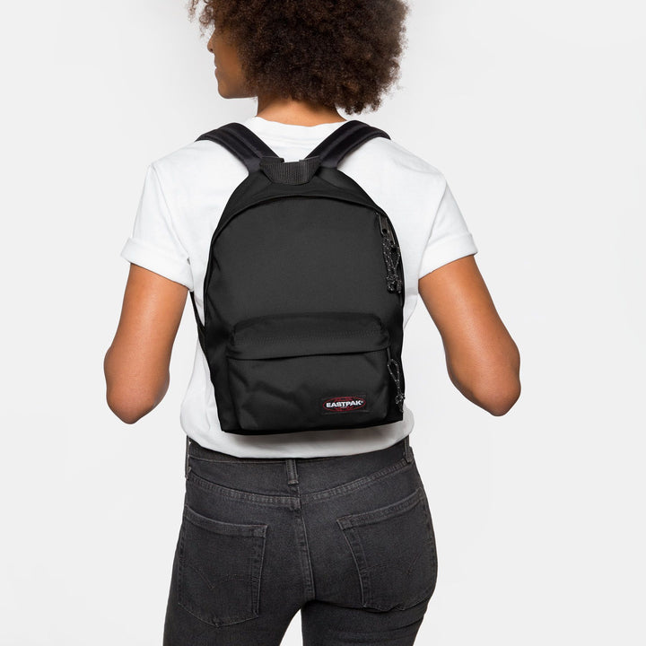 EASTPAK ORBIT BLACK BACKPACK