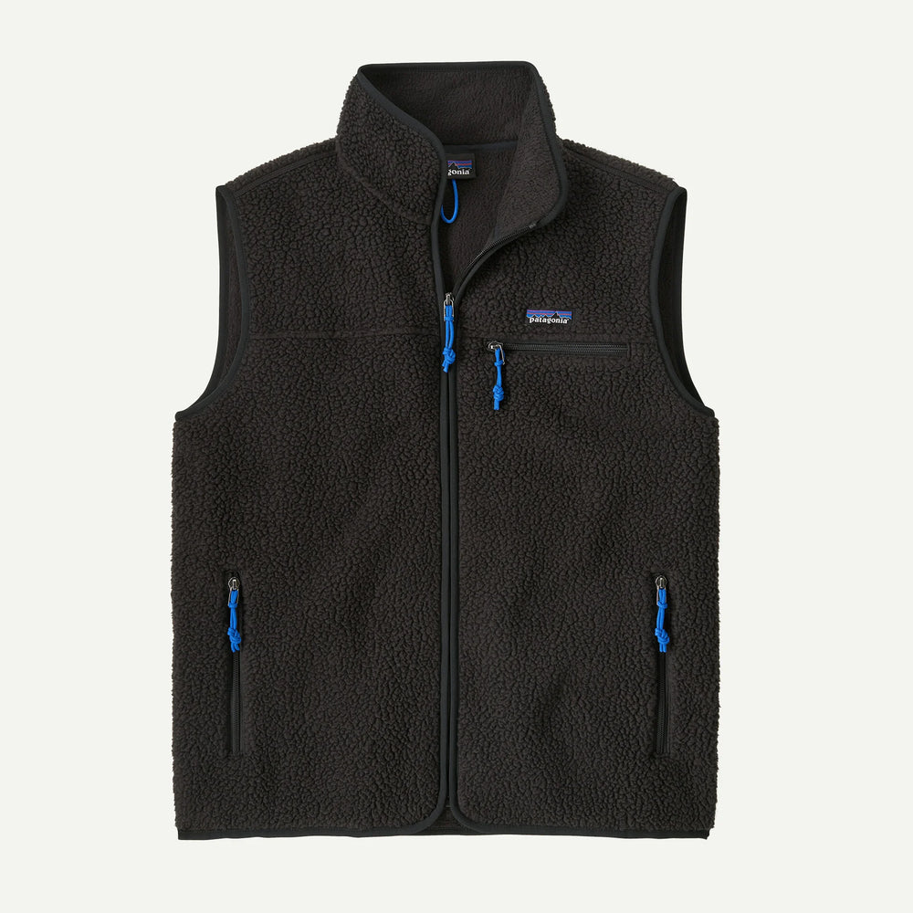 CHT PATAGONIA RETRO PILE VEST BLACK