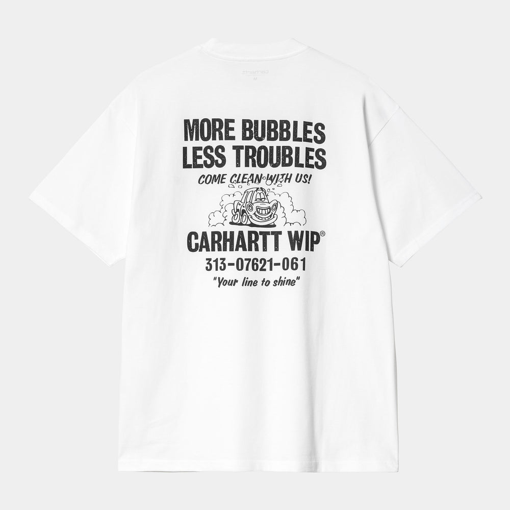 CTA CARHARTT WIP LESS TROUBLES WHITE