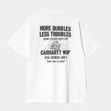 CTA CARHARTT WIP LESS TROUBLES WHITE