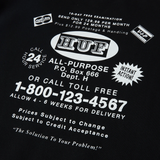 CREW HUF AS SEEN BLACK
