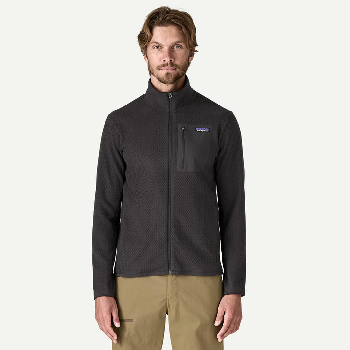 PATAGONIA R1 AIR FLEECE JKT BLK