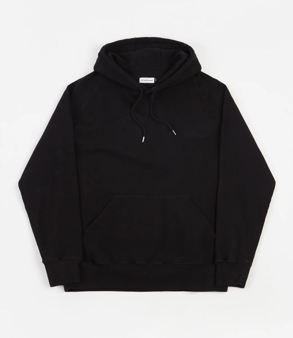 HOOD POP LOGO BLACK/WHITE