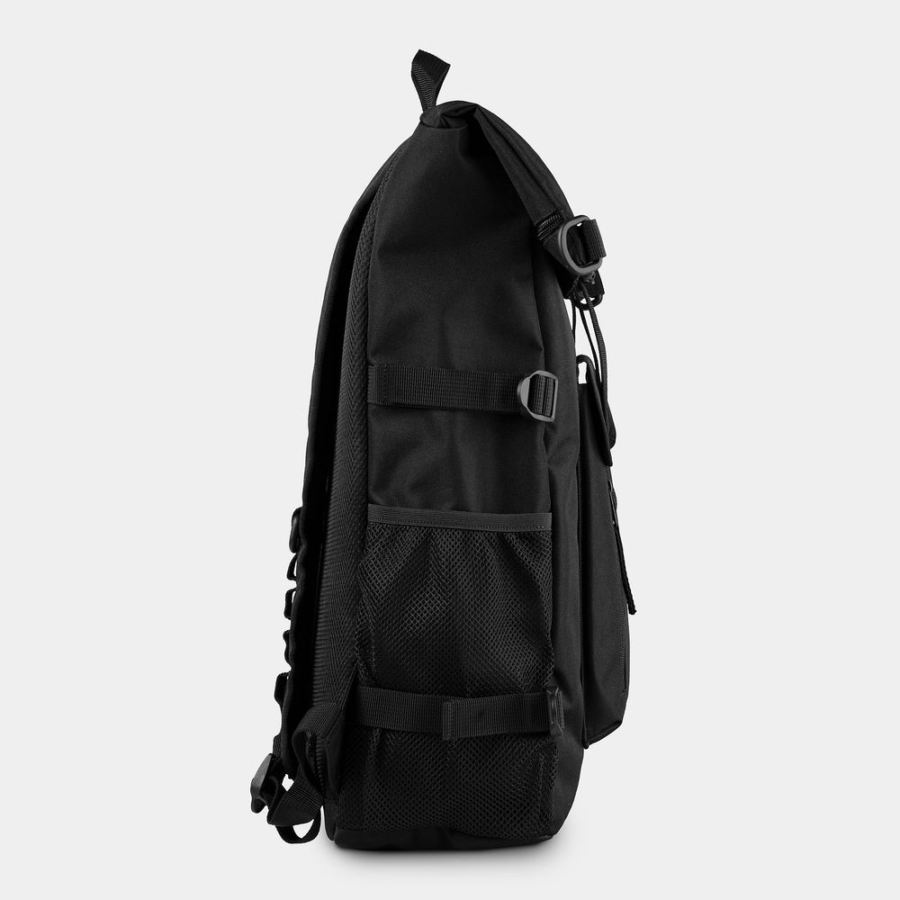 CARHARTT WIP PHILIS BLACK BACKPACK