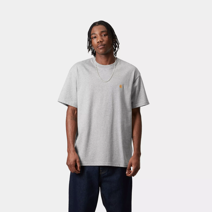 CTA CARHARTT WIP CHASE GRAY HEATHER/GOLD