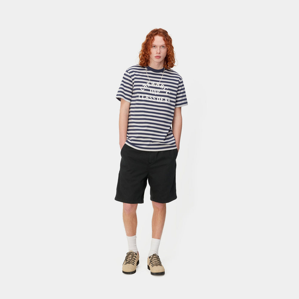 SHORT CARHARTT WIP FLINT BLACK