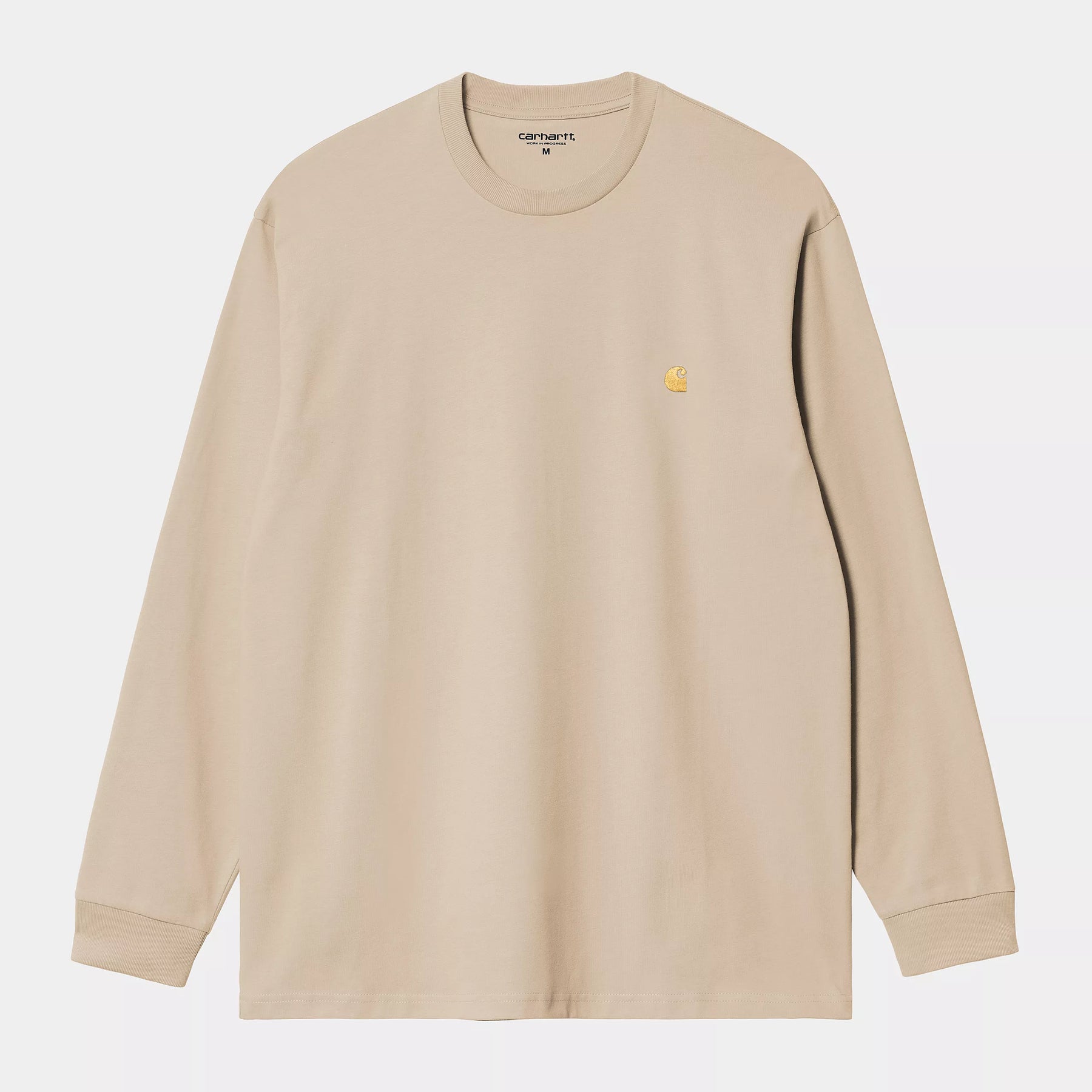 CTA CARHARTT WIP L/S CHASE FLEUR DE SEL