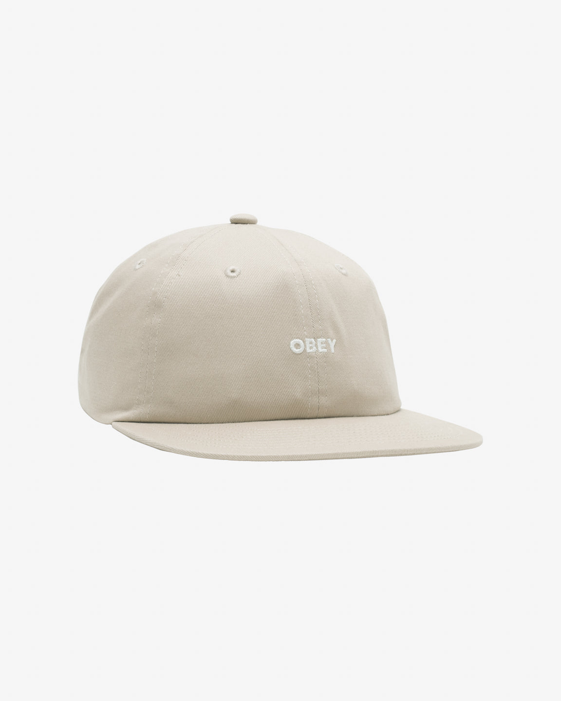 OBEY ICON PATCH STR UNBLEACHED CAP