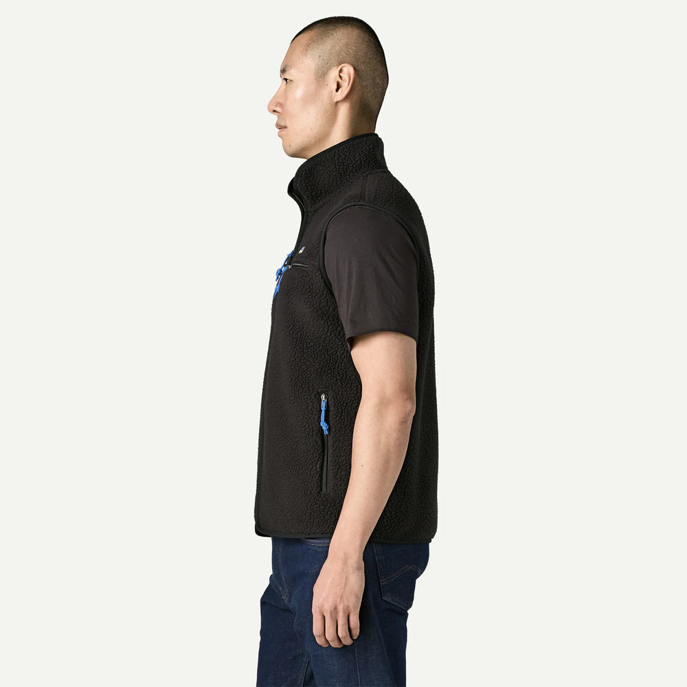 CHT PATAGONIA RETRO PILE VEST BLACK