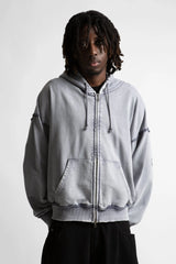 ZIP HOOD WASTED KINGDOM FADED NAVY