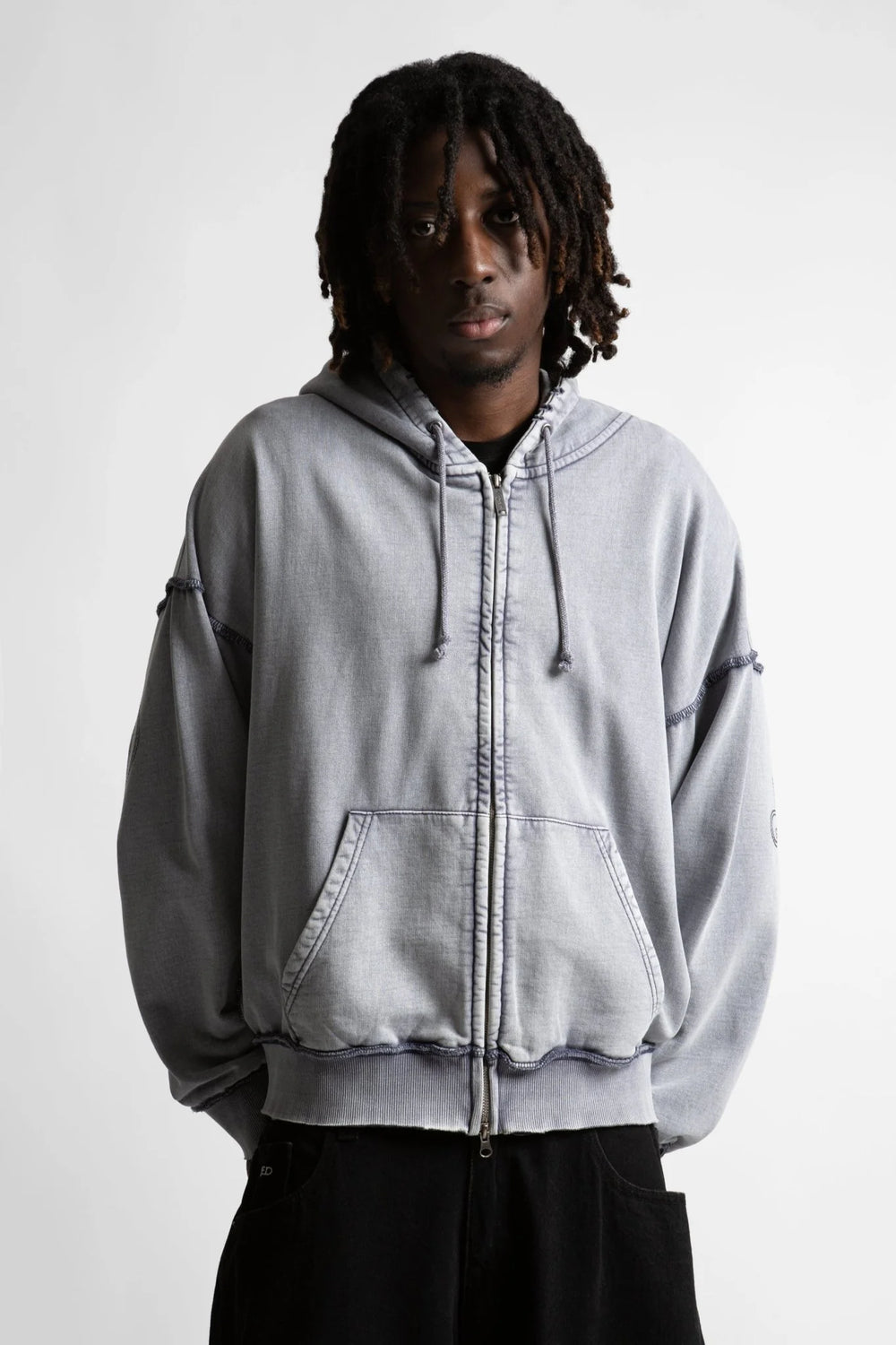 ZIP HOOD WASTED KINGDOM FADED NAVY