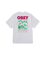 CTA OBEY ART STUDIO FLOWERS WHITE