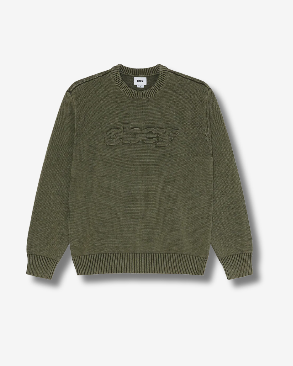 SWEATER OBEY SPEED LOGO CHIMERA FADED