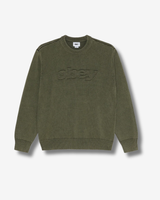 SWEATER OBEY SPEED LOGO CHIMERA FADED