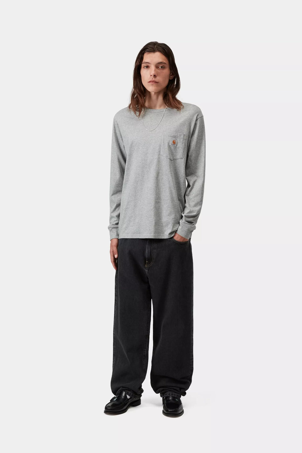 PANT CARHARTT WIP AARON CAMANO BLK STONE
