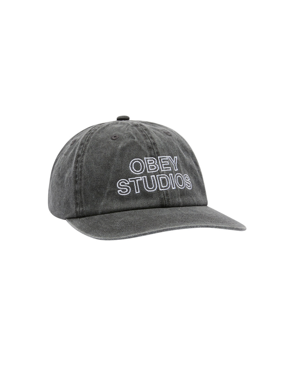 OBEY STUDIOS PIGMENT BLACK CAP
