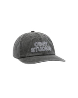 OBEY STUDIOS PIGMENT BLACK CAP