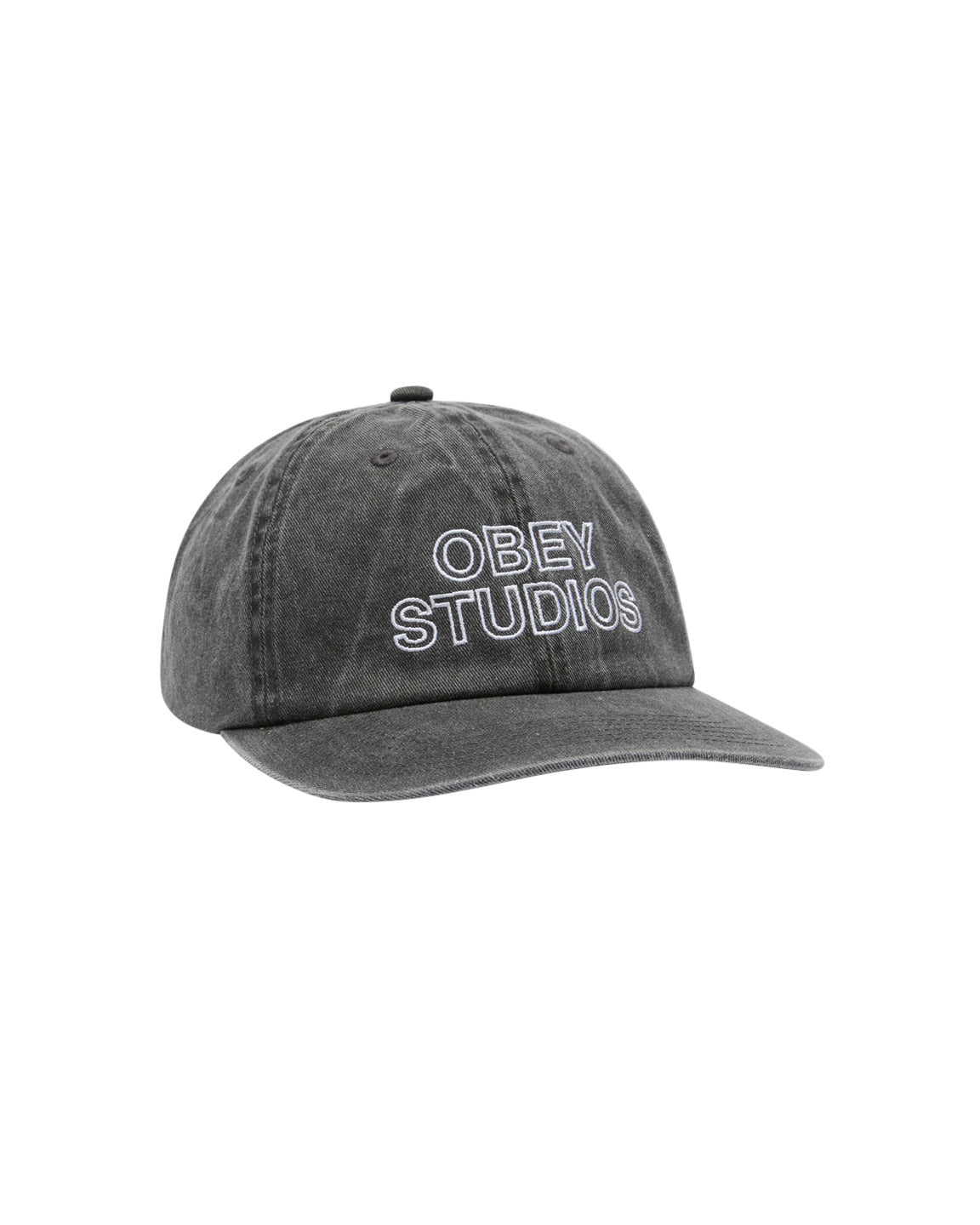 OBEY STUDIOS PIGMENT BLACK CAP