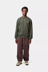CREW CARHARTT WIP SCRIPT EMB OPUNTIA